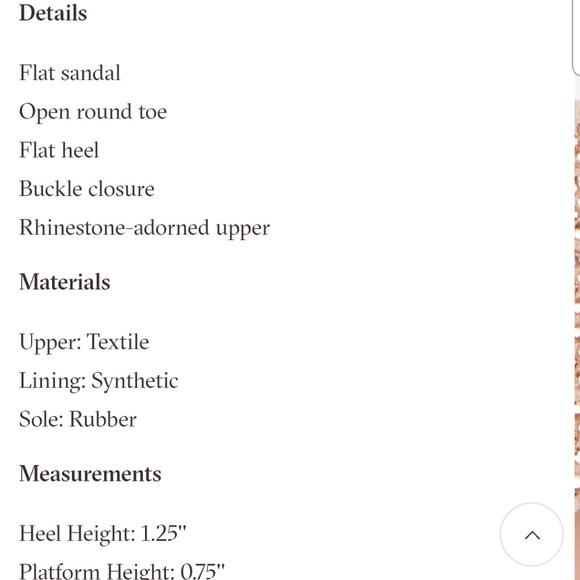 Rose Gold Platform Sandals - Picture 5 of 5